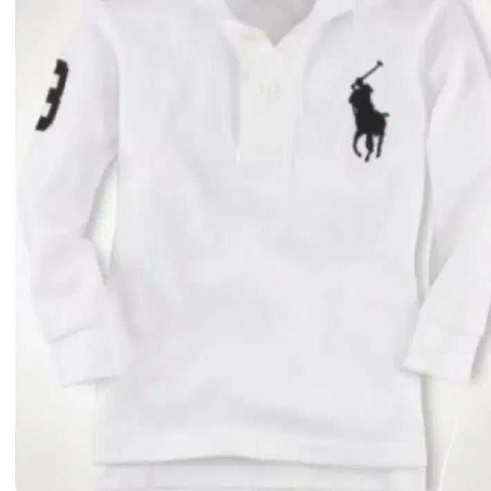 [BUNJANG] Polo Big Pony White Polo Shirt / 폴로 빅포니 흰색 카라티 구매해요ㅠㅠ