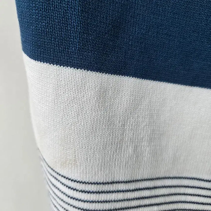 [BUNJANG] Striped Knit Midi Dress / 새제품 스트라이프 반팔 니트 원피스 약55