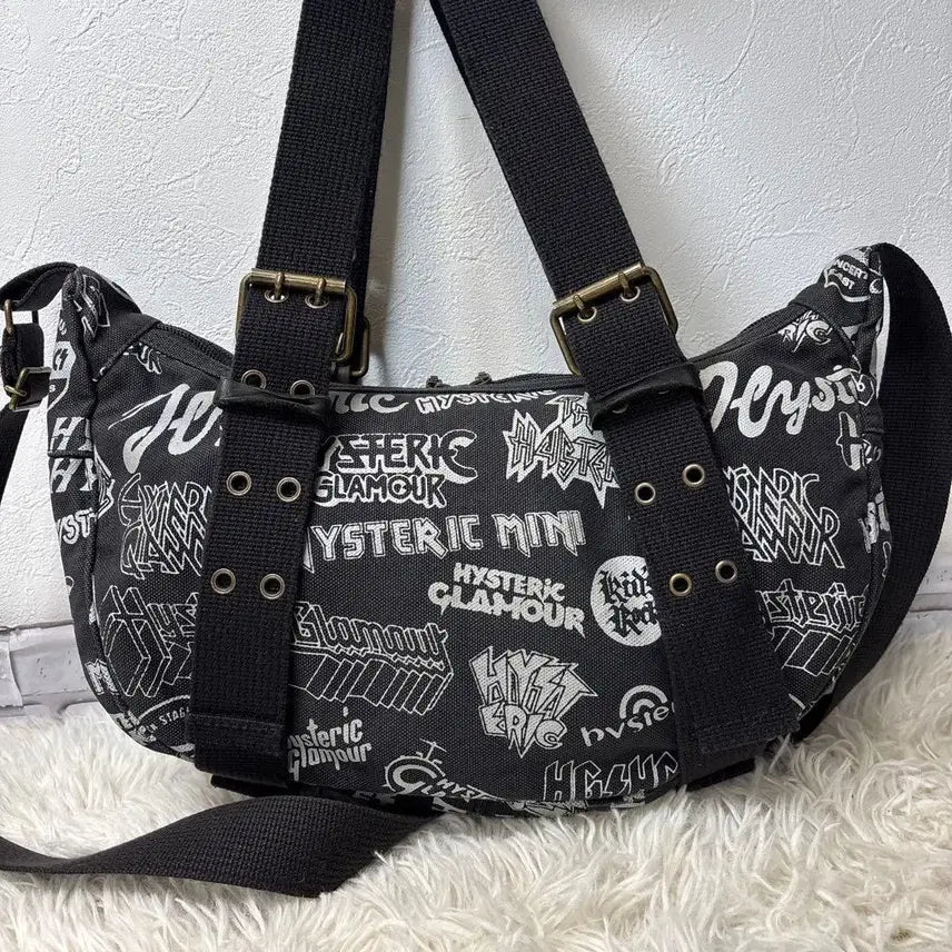 [BUNJANG] Hysteric Glamour Military 2-Way Shoulder Bag / 히스테릭 글래머  밀리터리 2웨이 숄더백