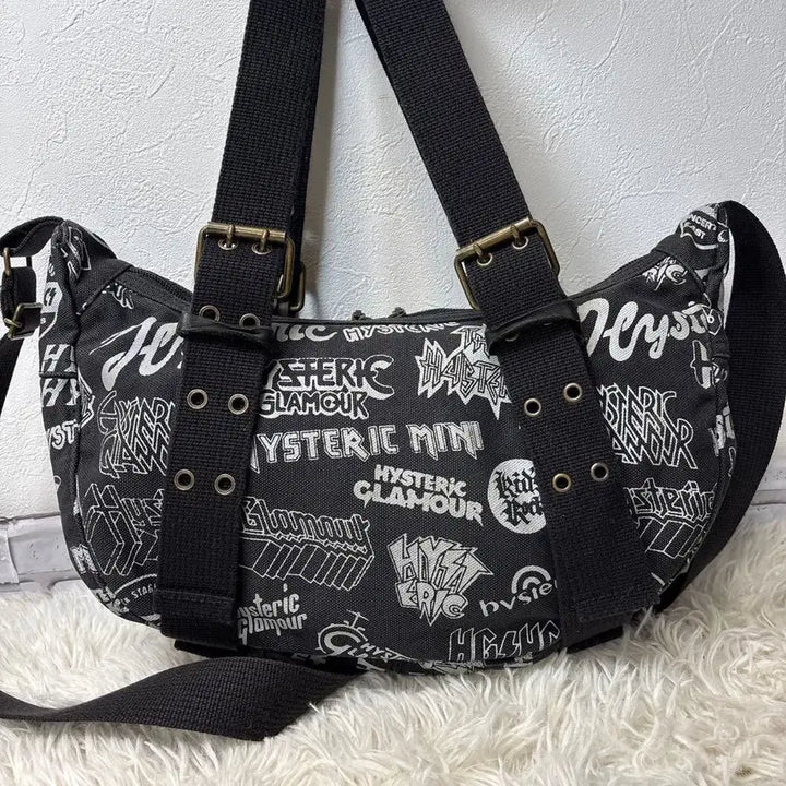 [BUNJANG] Hysteric Glamour Military 2-Way Shoulder Bag / 히스테릭 글래머  밀리터리 2웨이 숄더백