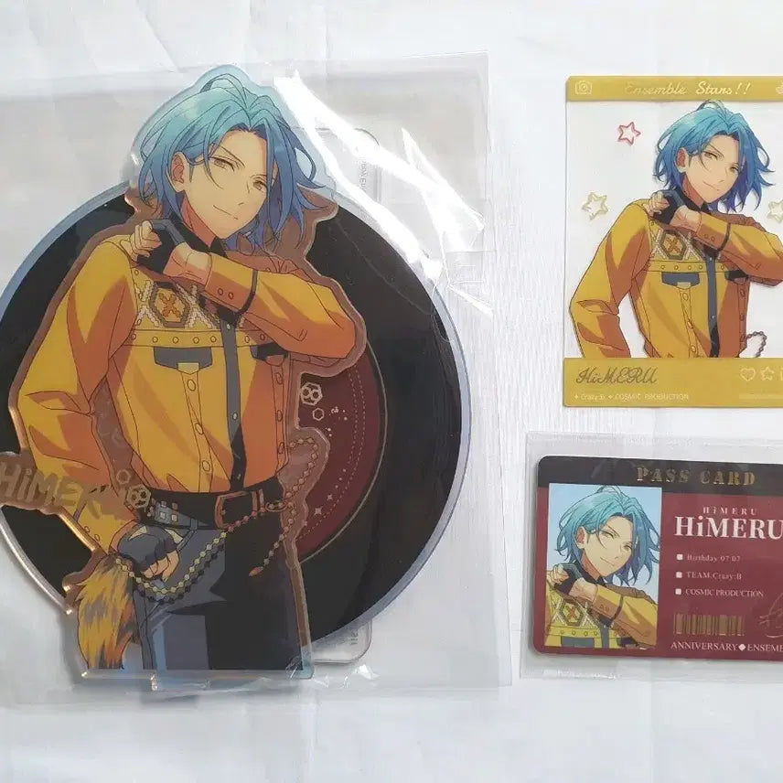 [BUNJANG] Ensemble Stars Himeru 6th Anniversary Acrylic Pass Card Bundle Set / 앙스타 히메루 일괄 6주년 아크릴 패스카드 클카 앙상블스타즈