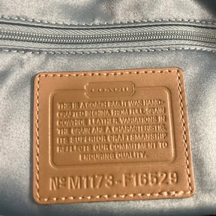 [BUNJANG] Coach Kristin Satchel Tote Bag / 코치 크리스틴 사첼 토트백