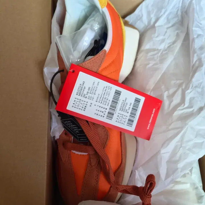 [BUNJANG] New Balance MS327CLA Running Shoes Orange / MS327CLA 뉴발란스 260 런닝화 오렌지
