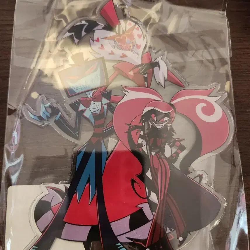 [BUNJANG] Hazbin Hotel Smile Base Cafe VEES Acrylic Stand / 해즈빈호텔 스마일베이스카페 아크릴스탠드 VEES