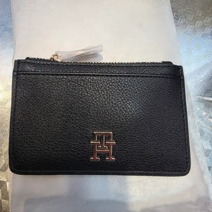[BUNJANG] Tommy Hilfiger Card Wallet and Coin Purse / 타미힐피거 블랙 카드지갑 겸 동전지갑