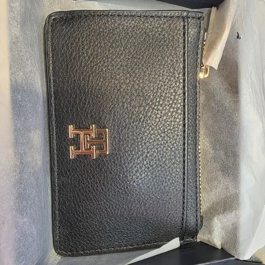 [BUNJANG] Tommy Hilfiger Card Wallet and Coin Purse / 타미힐피거 블랙 카드지갑 겸 동전지갑