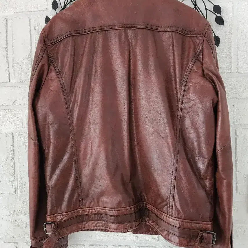 [BUNJANG] Massimo Dutti Leather Jacket / 마시모두띠 가죽 점퍼