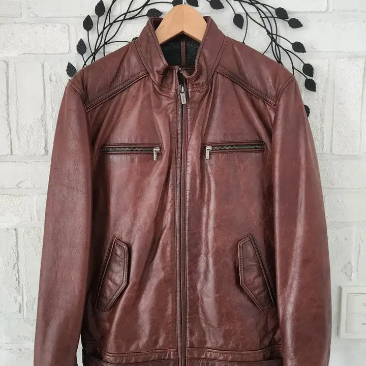 [BUNJANG] Massimo Dutti Leather Jacket / 마시모두띠 가죽 점퍼