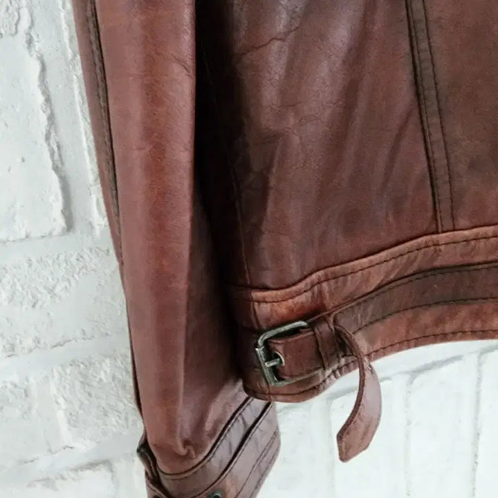 [BUNJANG] Massimo Dutti Leather Jacket / 마시모두띠 가죽 점퍼