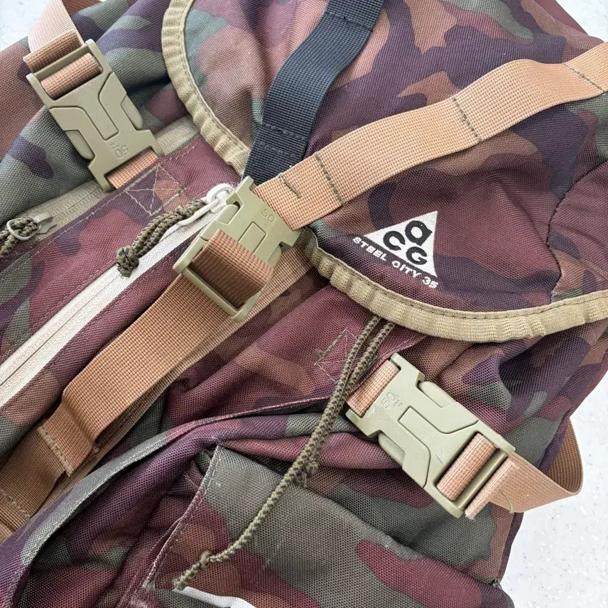 [BUNJANG] Nike ACG Vintage Camo Backpack / 27. 나이키acg 빈티지 카모 백팩