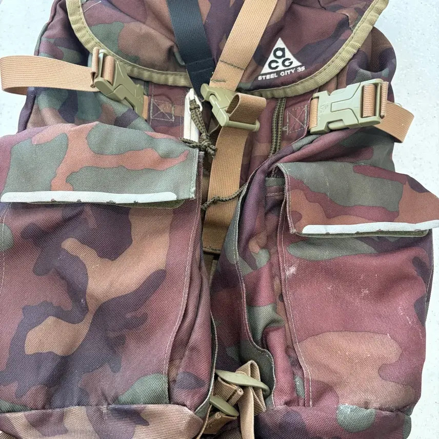 [BUNJANG] Nike ACG Vintage Camo Backpack / 27. 나이키acg 빈티지 카모 백팩