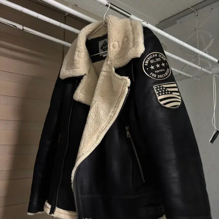 [BUNJANG] Jeep Mustang Jacket / Jeep 무스탕 자켓 95