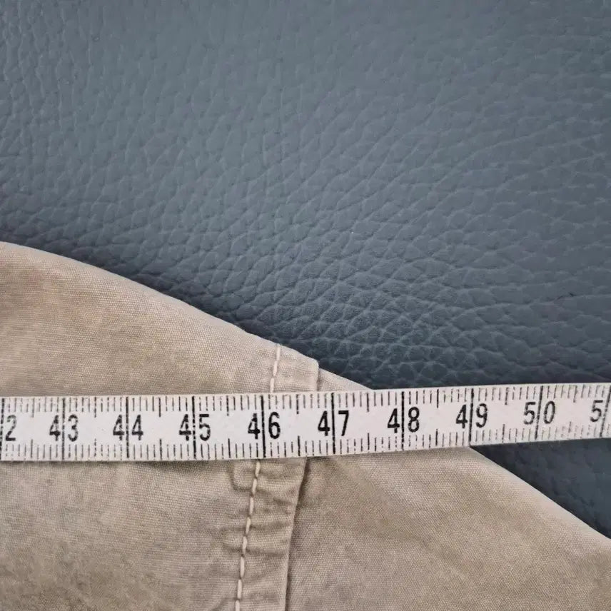 [BUNJANG] Stone Island Overshirt Sand Jacket / 23FW 스톤아일랜드 공용 기장수선 오버셔츠 M-자켓-259
