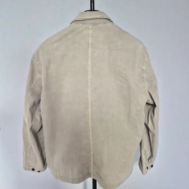 [BUNJANG] Stone Island Overshirt Sand Jacket / 23FW 스톤아일랜드 공용 기장수선 오버셔츠 M-자켓-259