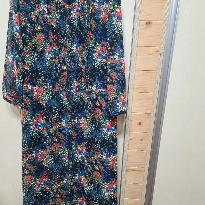 [BUNJANG] Chiffon Yellow Long Dress / 고급스판 있는 쉬폰  옐로우 롱 원피스