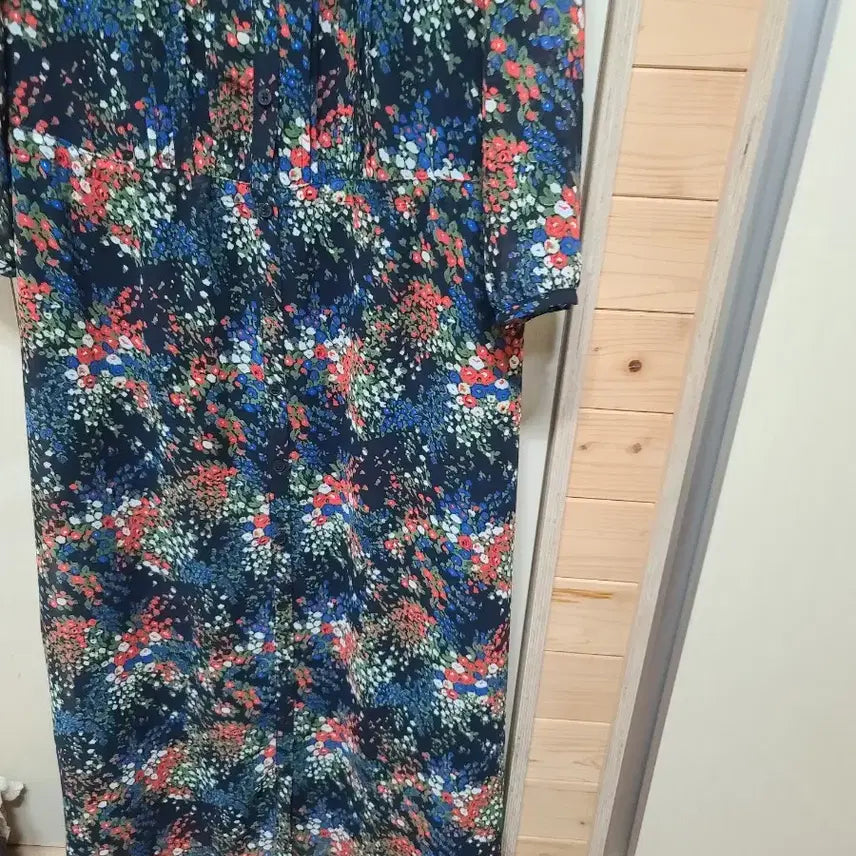 [BUNJANG] Chiffon Yellow Long Dress / 고급스판 있는 쉬폰  옐로우 롱 원피스