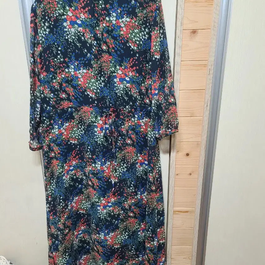 [BUNJANG] Chiffon Yellow Long Dress / 고급스판 있는 쉬폰  옐로우 롱 원피스