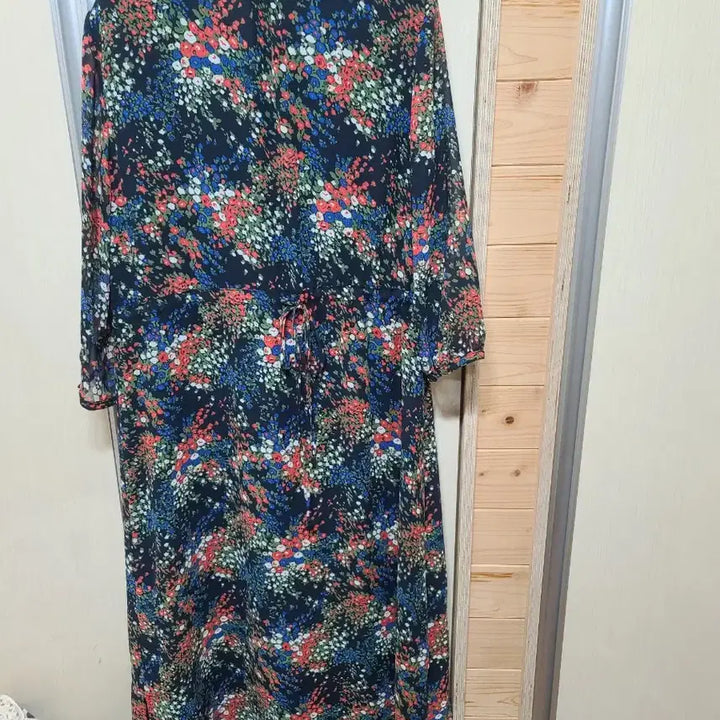 [BUNJANG] Chiffon Yellow Long Dress / 고급스판 있는 쉬폰  옐로우 롱 원피스