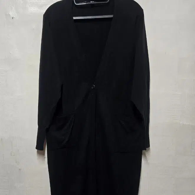 [BUNJANG] Uniqlo Slit Long Cardigan M / 유니클로 슬릿 롱가디건 M