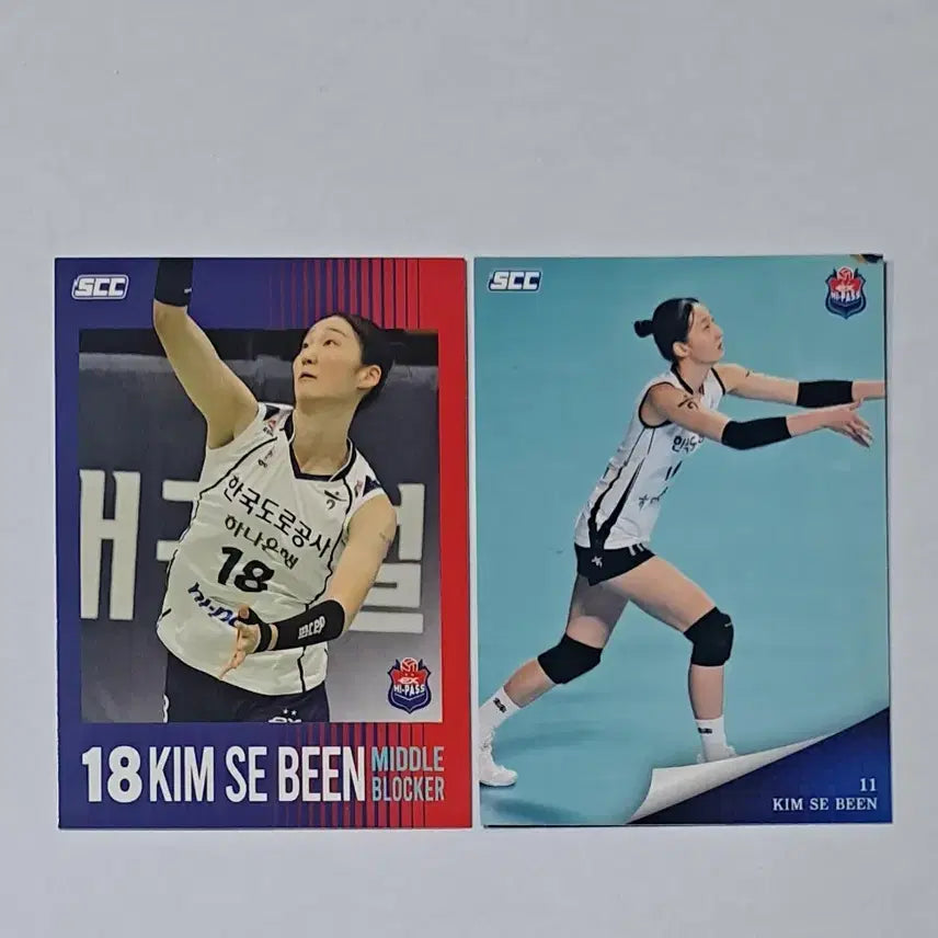[BUNJANG] Kovo Card Kim Se-bin Base Card Set / 코보카드 한국도로공사 김세빈 베이스카드 2장 세트