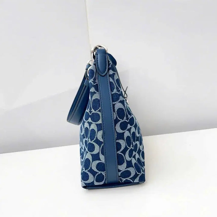 [BUNJANG] Coach Juliet Shoulder Bag in Signature Denim CAM24 / 코치 줄리엣 숄더백 인 시그니처 대님 CAM24 새상품