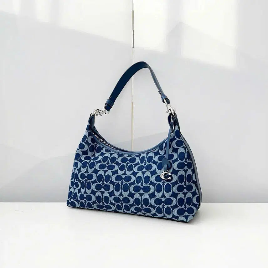 [BUNJANG] Coach Juliet Shoulder Bag in Signature Denim CAM24 / 코치 줄리엣 숄더백 인 시그니처 대님 CAM24 새상품