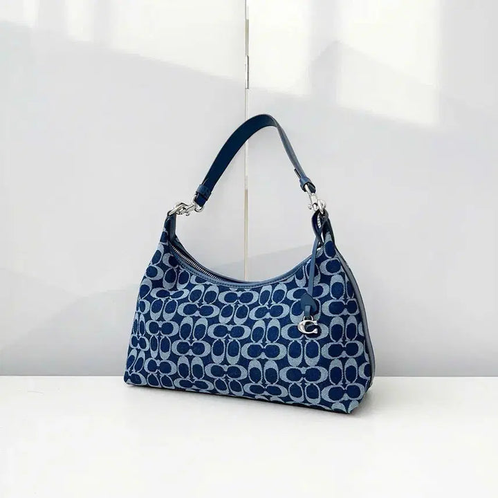 [BUNJANG] Coach Juliet Shoulder Bag in Signature Denim CAM24 / 코치 줄리엣 숄더백 인 시그니처 대님 CAM24 새상품