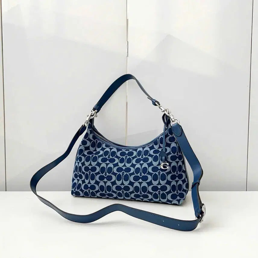 [BUNJANG] Coach Juliet Shoulder Bag in Signature Denim CAM24 / 코치 줄리엣 숄더백 인 시그니처 대님 CAM24 새상품