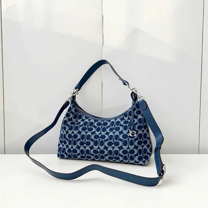 [BUNJANG] Coach Juliet Shoulder Bag in Signature Denim CAM24 / 코치 줄리엣 숄더백 인 시그니처 대님 CAM24 새상품