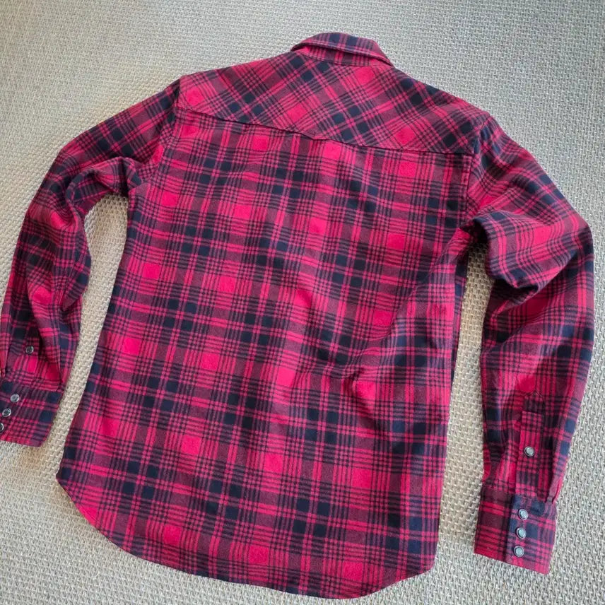 [BUNJANG] PT Torino Buffalo Check Western Workwear Shirt / PT Torino 최상급 버팔로 체크 웨스턴 워크웨어 셔츠
