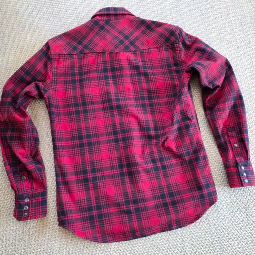[BUNJANG] PT Torino Buffalo Check Western Workwear Shirt / PT Torino 최상급 버팔로 체크 웨스턴 워크웨어 셔츠