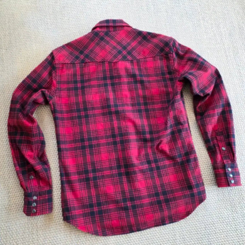 [BUNJANG] PT Torino Buffalo Check Western Workwear Shirt / PT Torino 최상급 버팔로 체크 웨스턴 워크웨어 셔츠