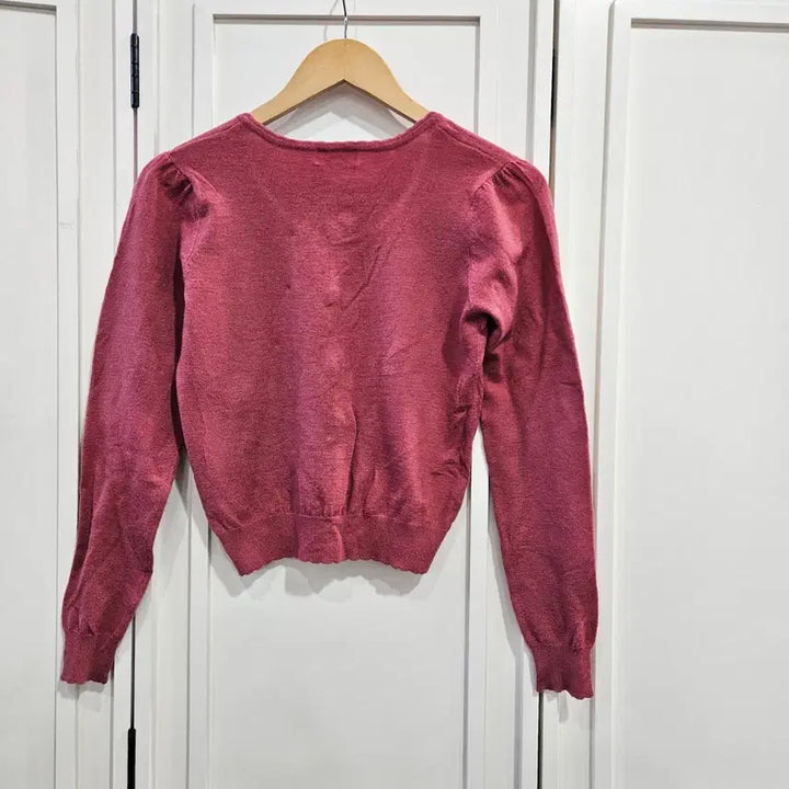 [BUNJANG] LODISPOTTO Ribbon Point Knit Cardigan / 리본 포인트 니트 가디건