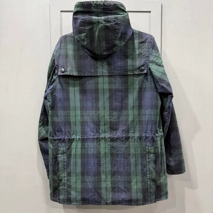 [BUNJANG] Barbour Check Wax Jacket / 38 바버 Barbour 체크 왁스 자켓