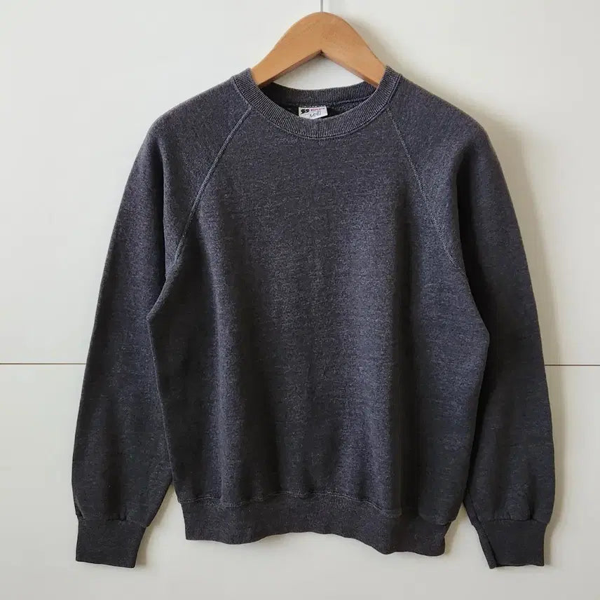 [SOLD OUT] 90s 빈티지 USA Lee 리 맨투맨 스웨트셔츠 차콜 그레이 L