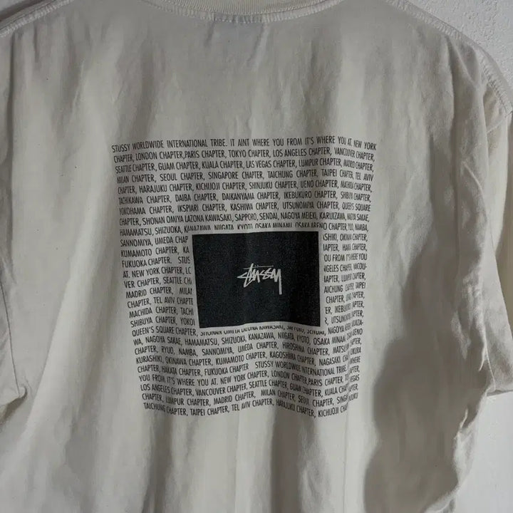 [SOLD OUT] 스투시 인터내셔널 트라이브 반팔 티셔츠(L)