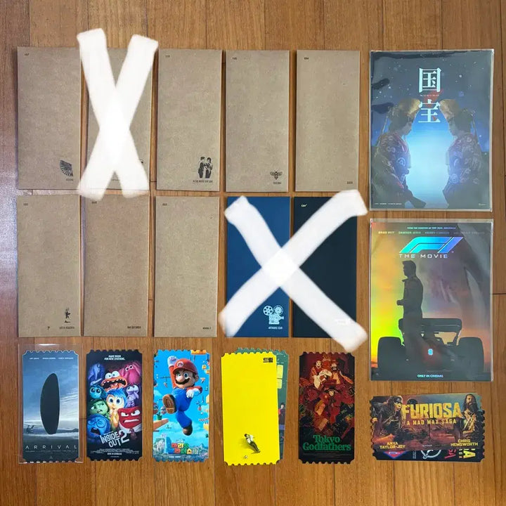[BUNJANG] Movie Postcard &amp; Original Ticket Sets / 각종 영화 엽서세트 (2020년 전후) 및 오티 등 판매