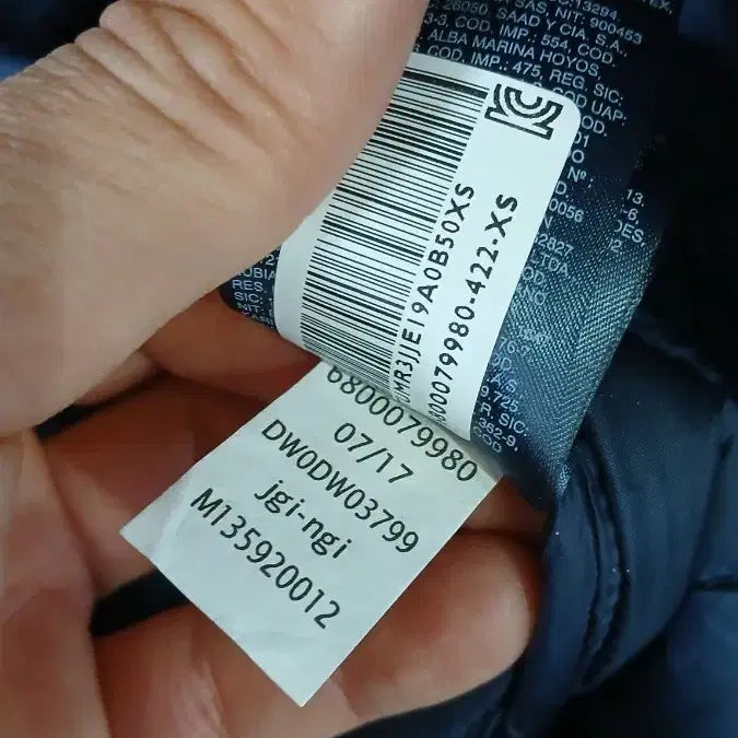 [BUNJANG] Tommy Hilfiger Denim Lightweight Padded Jacket XS / 타미힐피거 데님 경량 패딩 XS 사이즈  상태좋음