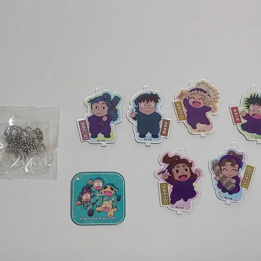 [BUNJANG] Nintama Rantaro Acrylic Stand Charms Bundle Set / 닌타마 란타로 아크릴 스탠드 챰 일괄