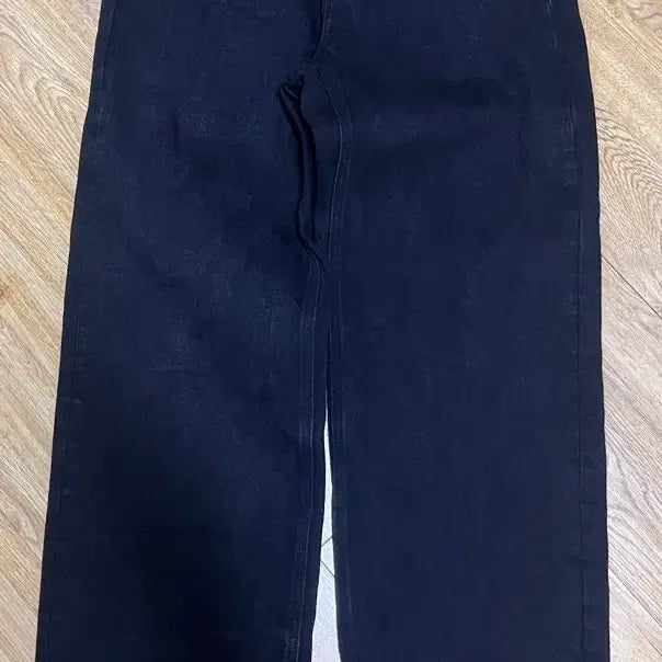[BUNJANG] Musinsa Standard Loose Straight Denim Pants Black 30 / 무탠다드 루즈 스트레이트 데님 팬츠 블랙 30