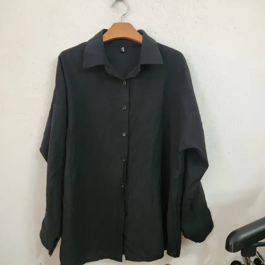 [SOLD OUT] 블랙 기본 남방 셔츠
