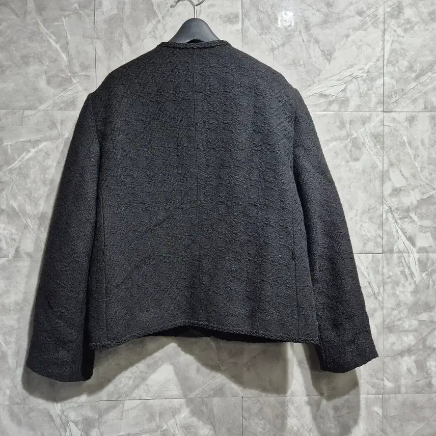 [BUNJANG] Maje Black Tweed Jacket / 마쥬 블랙 트위드 자켓