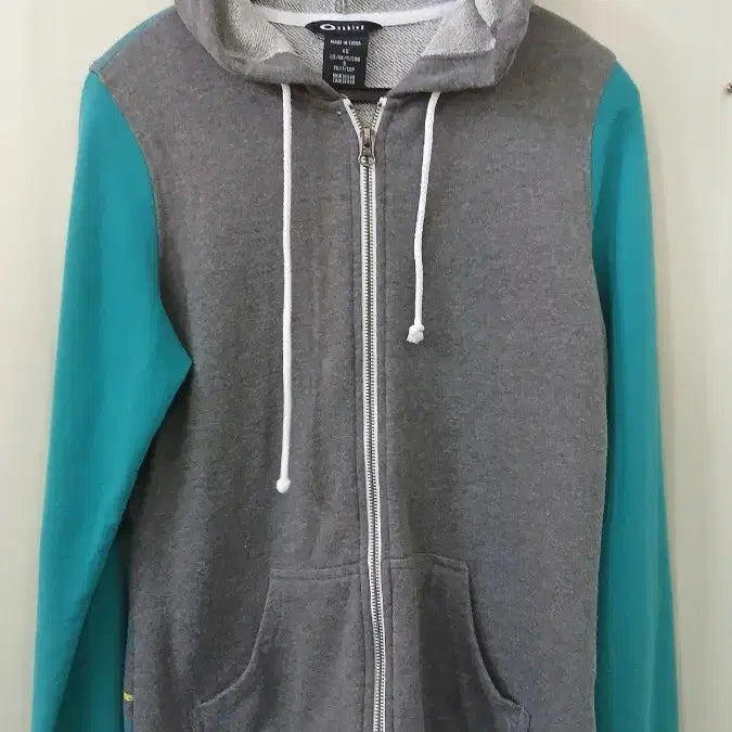 [BUNJANG] Oakley Gray Hooded Zip-up Jacket / 오클리 그레이 후드집업 XS/S사이즈