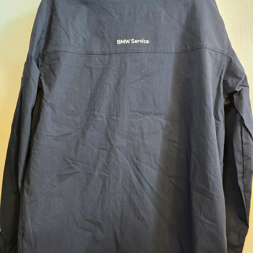 [BUNJANG] BMW Service Navy Blouson Jacket / BMW 서비스 네이비 블루종 자켓