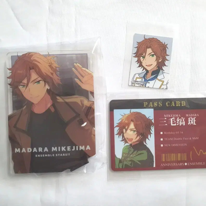 [BUNJANG] Ensemble Stars Madara Bundle Set Acrylic Pass Card / 앙스타 마다라 일괄 앙상블스타즈 증사 6주년 패스카드 나나메 아크릴