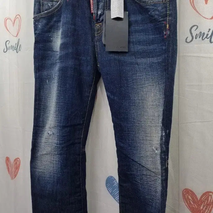 [BUNJANG] Dsquared2 Mid-Wash Denim Jeans / 정품) 디스퀘어드2  중청  데님 청바지