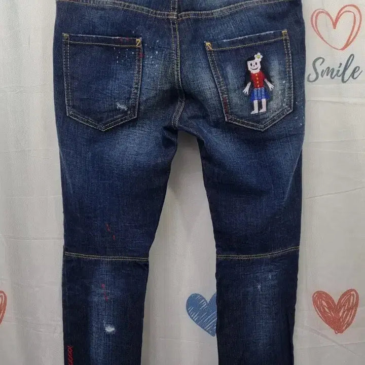 [BUNJANG] Dsquared2 Mid-Wash Denim Jeans / 정품) 디스퀘어드2  중청  데님 청바지