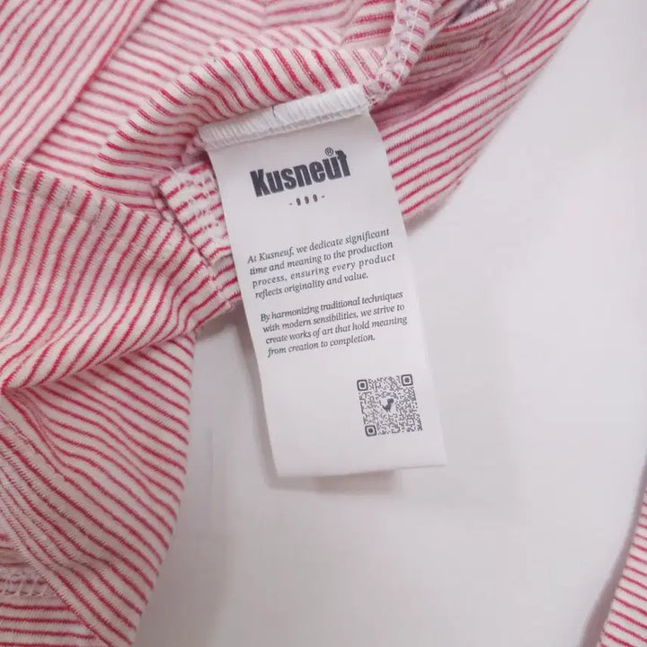 [BUNJANG] Kusnerf Striped Long Sleeve / 쿠스너프 프린팅 스트라이프 롱슬리브