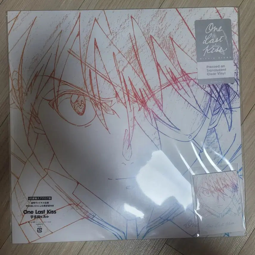 [SOLD OUT] 에반게리온 One Last Kiss 클리어 초회 한정 아스카 LP 특전
