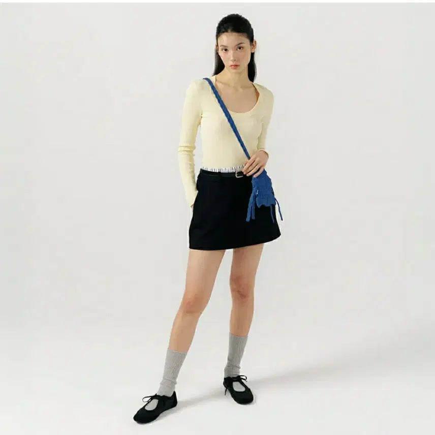 [BUNJANG] Pleats Mama Mini Cross Bow Bag / (새상품) 플리츠마마 미니크로스 보우백